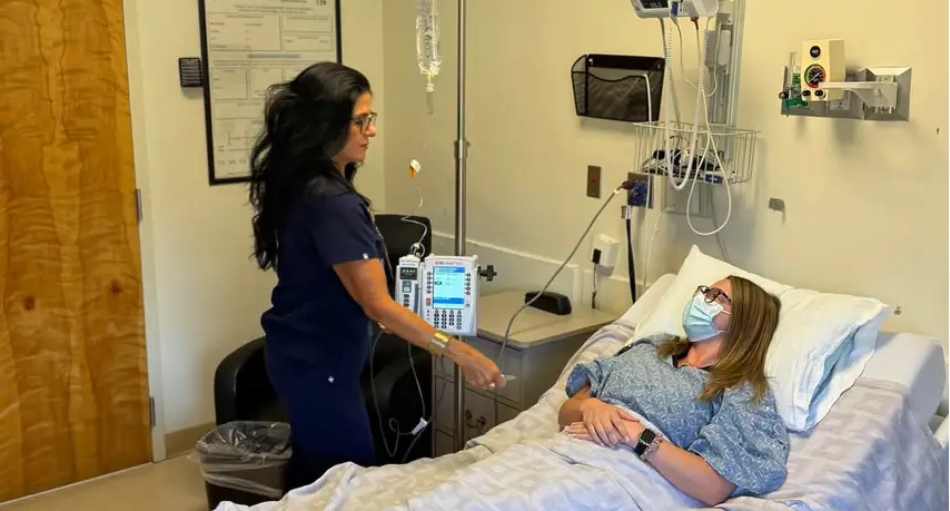 New equipment funded through the Rural Hospital Investment Program, including a CT scanner and ultrasound equipment, in use at Hale County Hospital.